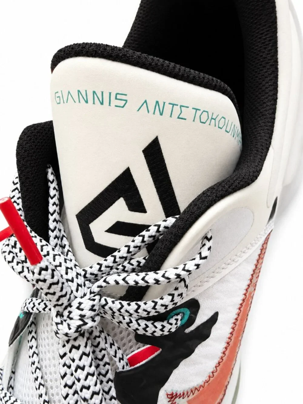 Nike Giannis Immortality Force Field White Multi  Rare Big Size 17 Hypebeast